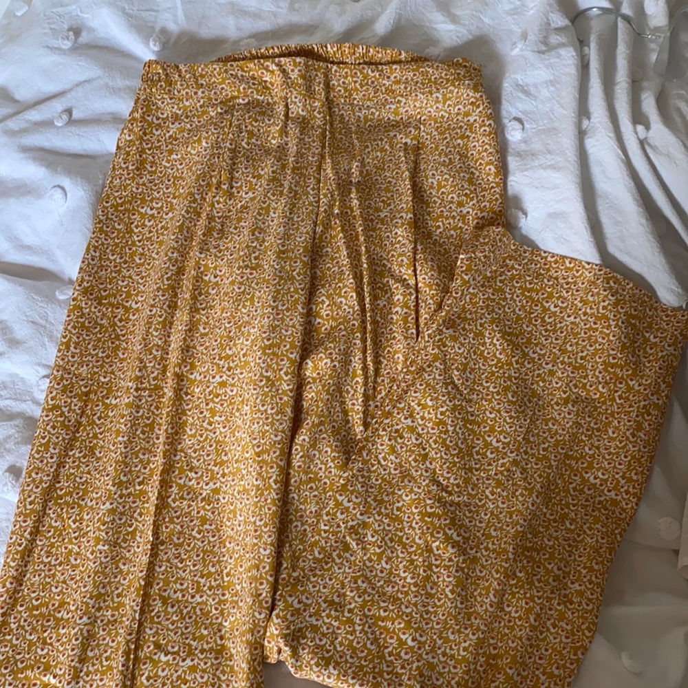 70s floral pants
